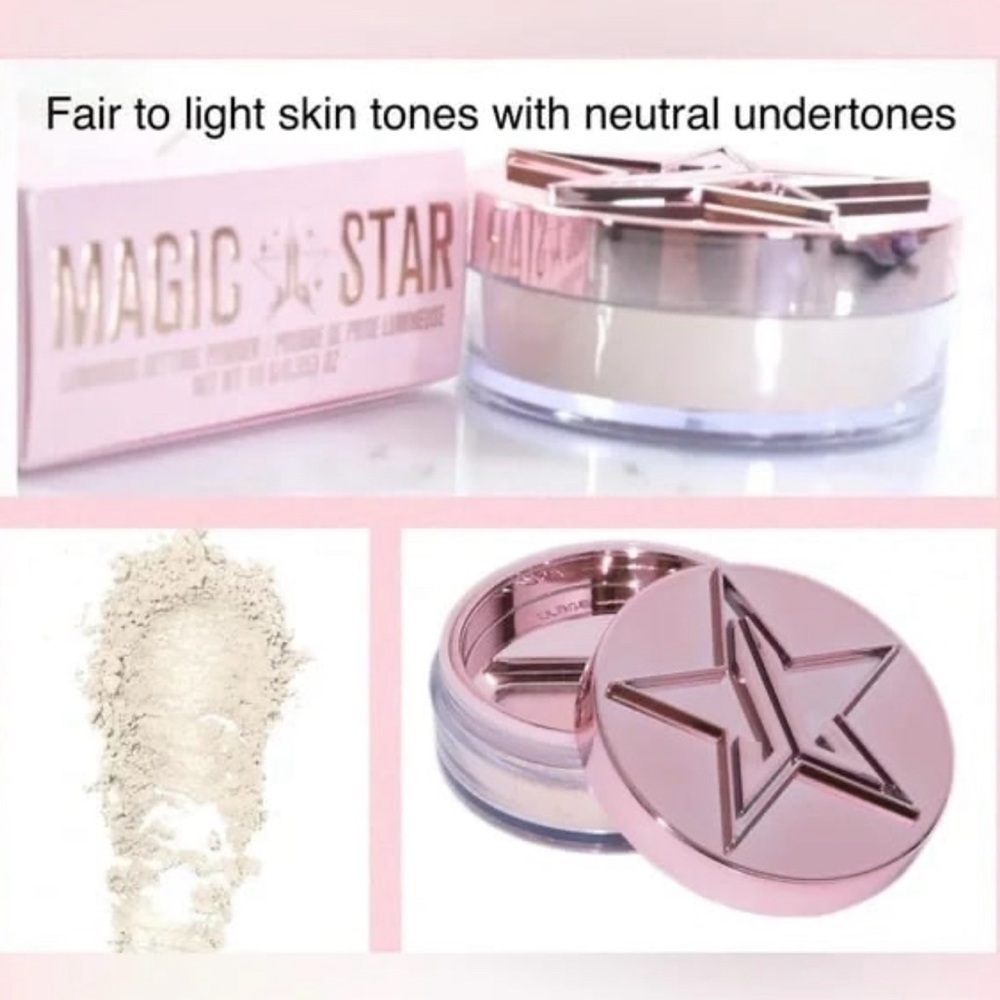 JEFFREE STAR MAGIC STAR TRANSLUCENT LUMINOUS SETTING POWDER NIB - Picture 3 of 5